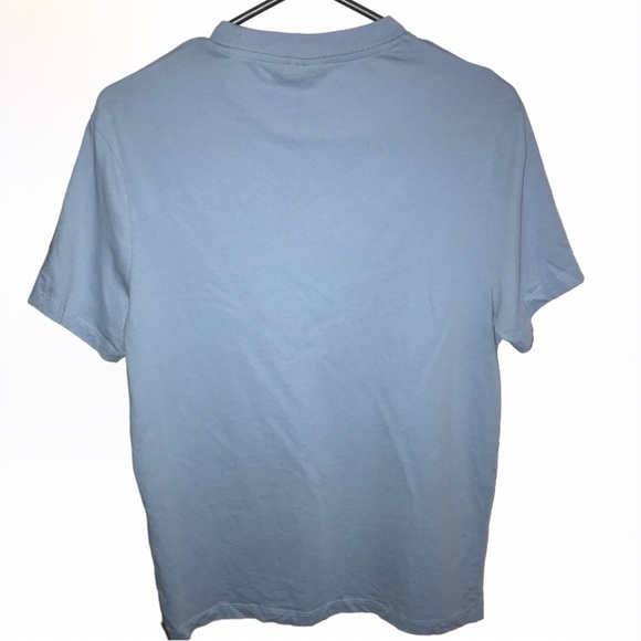 ASOS DESIGN Pastel Blue XS Cotton T-Shirt - Picture 2 of 3
